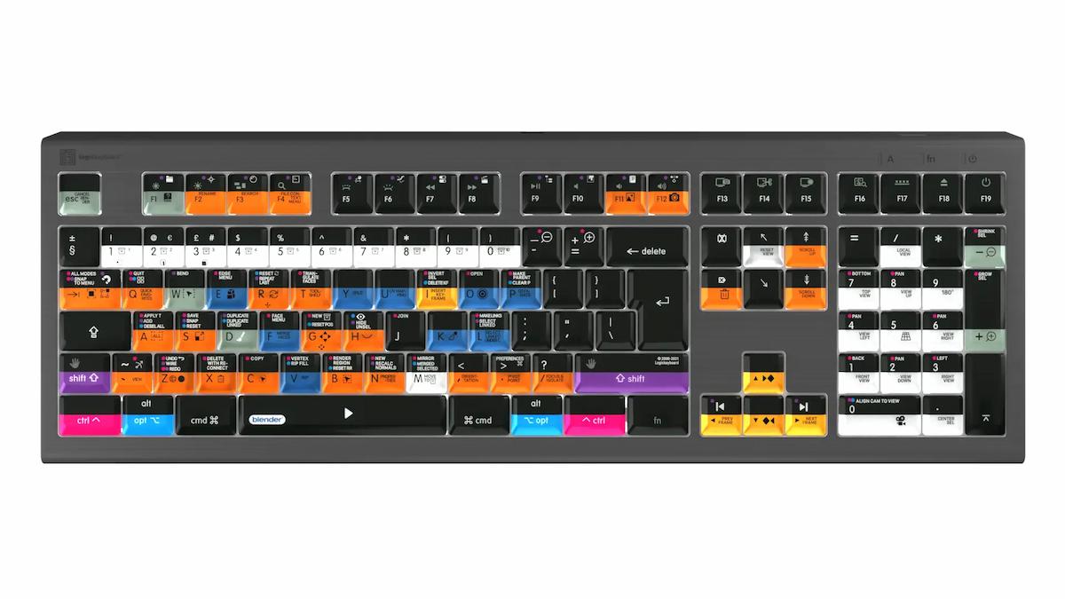 Blender 3D ASTRA 2 backlit keyboard for Mac - UK English Blender 3D ASTRA 2 backlit keyboard for Mac - UK English